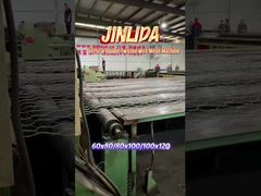 60x80mm ve 80x100mm Kafes Örgüsü İçin Yüksek Performanslı CNC Gabion Örgüsü Makinesi