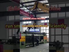 JINLIDA Gabion Makinesi — Gece Gündüz Güçlü Bir Şekilde Çalışıyor!