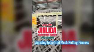 Yüksek Hızlı Tam Otomatik Gabion Mesh Makinesi Üretim Hattı