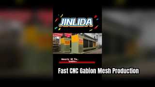 JINLIDA CNC Gabion Örgü Makinesi | Basit Kullanım, Hızlı Üretim