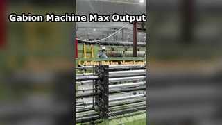 Gelişmiş Çin Üretiminden Gabion Makinesi | 1998'den beri