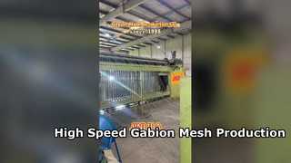 Ağır Hizmet Gabion Mesh Üretim Hattı | Sürekli Üretim için Tasarlandı | Jinlida