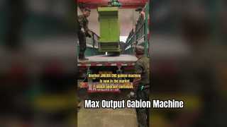 JINLIDA CNC Gabion Örgü Makinesi Sevkiyatı | Daha Yüksek Çıkış için Yüksek Hızlı Gabion Makinesi