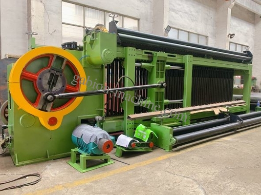 satın al PLC Kontrollü Otomatik Gabion Kutusu Yapma Makinesi 4.2mm PVC Kaplı Tel 225m / h Çıkış çevrimiçi üretim