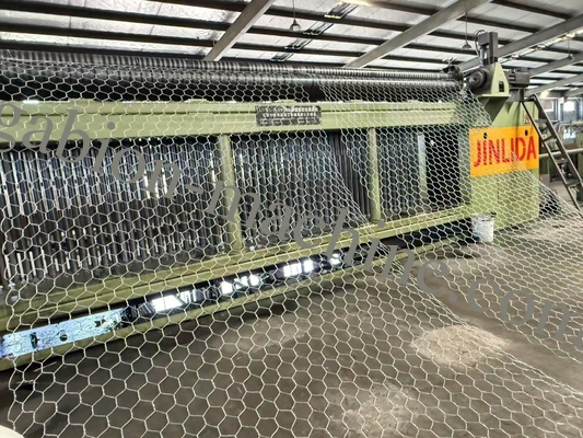 satın al 60x80mm ve 80x100mm Kafes Örgüsü İçin Yüksek Performanslı CNC Gabion Örgüsü Makinesi çevrimiçi üretim