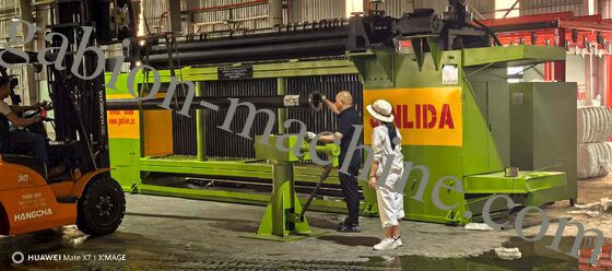 satın al Yüksek Hızlı Üretim İçin CNC Kontrol Teknolojisi Kullanılan 60x80mm Göz Aralığına Sahip CNC Gabion Tel Örgü Makinesi çevrimiçi üretim