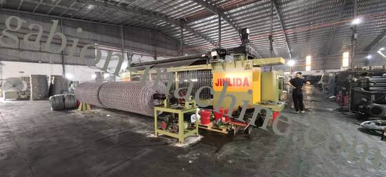 satın almak Düzgün Gabion Kutusu Mesh Üretimi için Üniforma CNC Gabion Mesh Yapma Makinesi çevrimiçi üretim