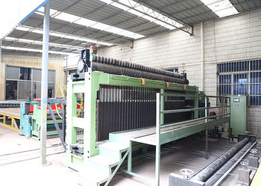 satın al 100x120mm Kafes Boyutu Otomatik Yağ Sistemi 4300mm Gabion Makinesi çevrimiçi üretim