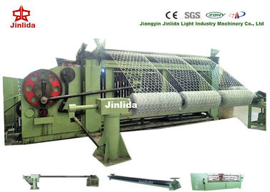 satın al 5000mm 30kw Gabion Hasır Makinesi PLC Kontrolü 100 * 120mm Altıgen Hasır çevrimiçi üretim