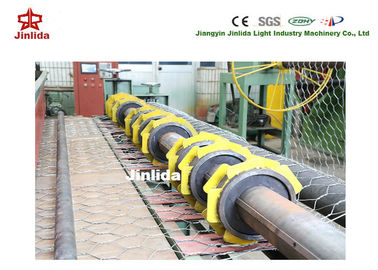 satın al 4000mm Hasır Doğrultma Makinesi 2.3kw Gabion Üretim Hattı 6-25r / dak çevrimiçi üretim