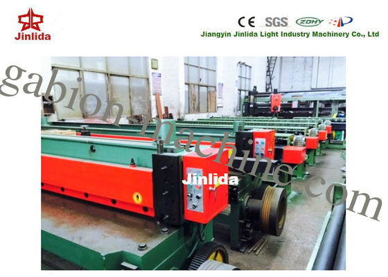 satın al Yüksek Hızlı Gabion Üretim Hattı / Gabion Mesh Kesme Makinesi 7.5kW 6t çevrimiçi üretim