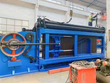 satın al Otomatik Durdurma Üç Büküm 30kw Gabion Makinesi 195m / s Mesh Özelleştirilmiş 5000mm Genişlik çevrimiçi üretim