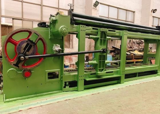 satın al 4300mm Çift Bükümlü Nehir Dolgu Yatağı Gabion Makinesi çevrimiçi üretim
