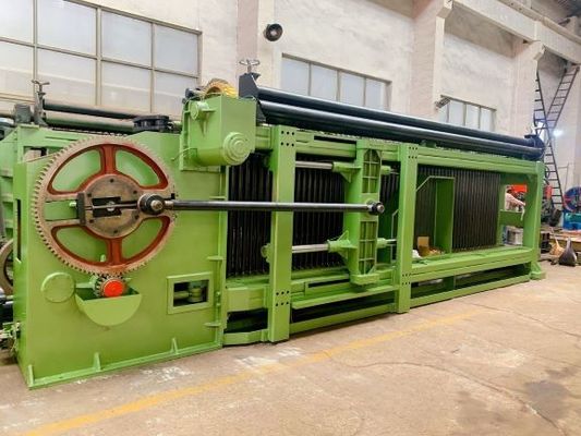 satın al 225m / H Otomatik Durdurma 3.2mm Tel 110 * 130mm Gabion Kutu Makinesi çevrimiçi üretim