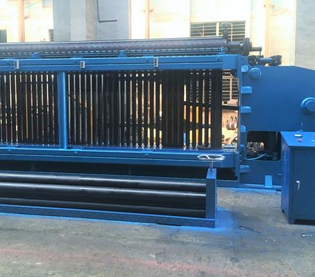 satın al 25rpm Galvanizli PVC Kaplı 4.0mm Gabion Tel Net Yapma Makinesi çevrimiçi üretim