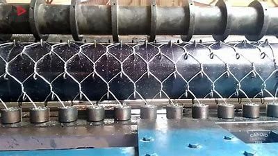 satın al Galvanizli demir 2 Büküm 3 Çapraz Altıgen Gabion Yapma Makinesi çevrimiçi üretim