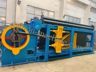 satın al Düşük Gürültü195m / h Otomatik Gabion Makinesi 84 * 110mm Taş Kafes Hasır çevrimiçi üretim