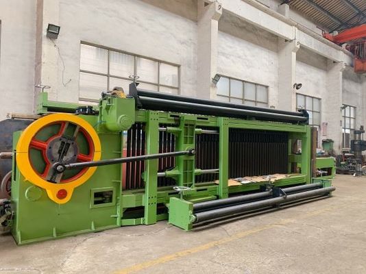 satın al Özelleştirilmiş 2000mm Genişlik 15kw Altıgen Örgü Makinesi Galvanizli Çift Bükümlü Gabion Tel Örgü çevrimiçi üretim
