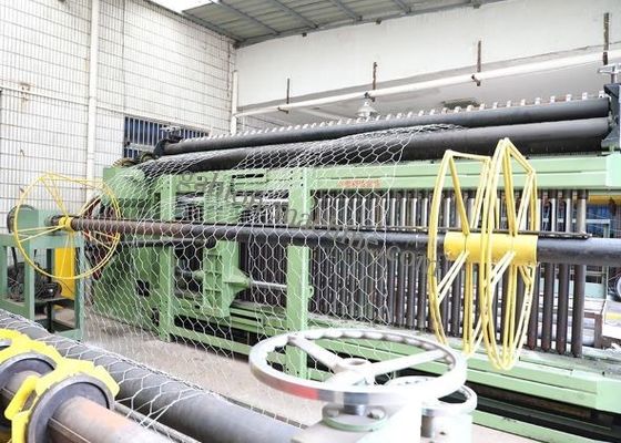 satın al İnşaat için Çift Bükümlü Altıgen Örgü Makinesi 84 * 110mm Mesh çevrimiçi üretim