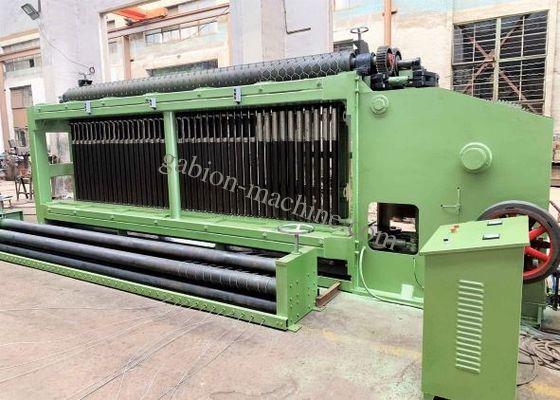 satın al 165m / h 66 * 80mm Altıgen Hasır Makinesi Nehir Dolgusu için Taş Kafes Kutusu çevrimiçi üretim