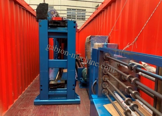 satın al Yüksek Hızlı Gabion Altıgen Örgü Yapma Makinesi Otomatik 100 * 120mm çevrimiçi üretim