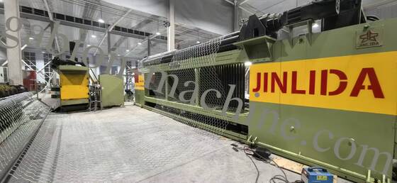 Tam otomatik CNC Gabion Kutusu Üretim hattı ️ 2m / 3m / 4m Genişlik Açı için hassas PLC Kontrolü