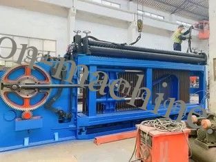 Otomatik Durdurma 3 Bükümlü 30kw Altıgen Hasır Makinesi